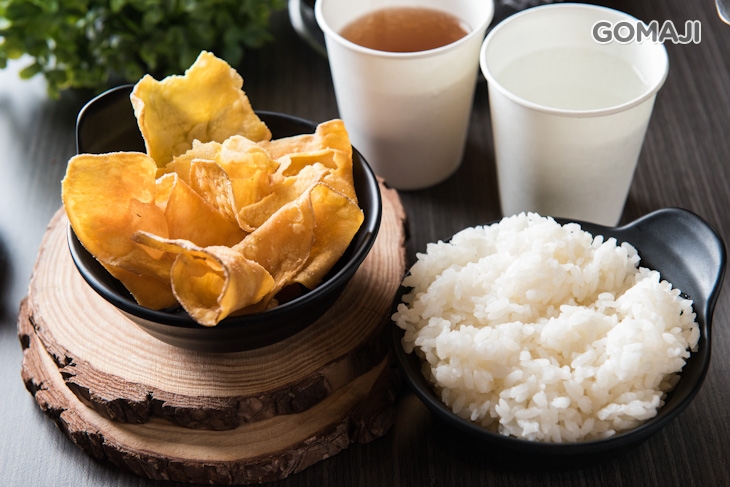 白飯/薯片