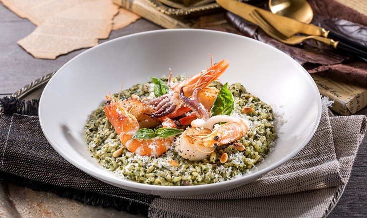 B.青醬燉飯二客