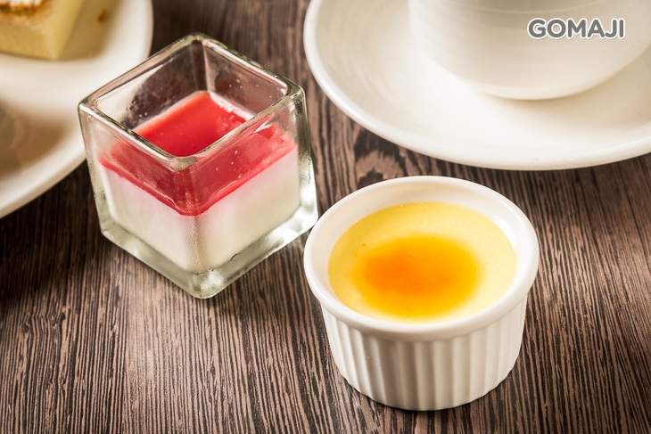 焦糖烤布蕾、鮮奶奶酪