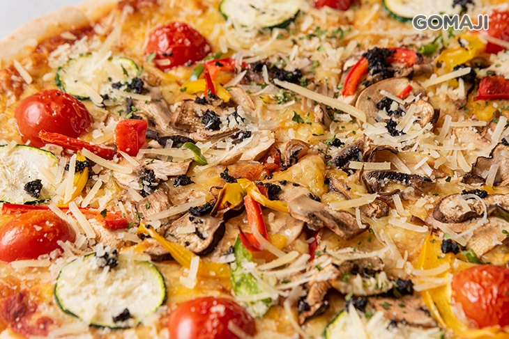 松露蔬食者披薩 