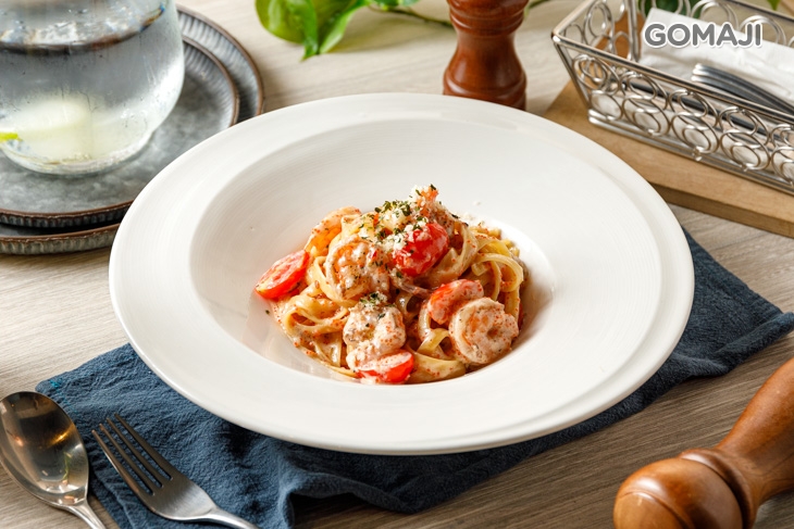 香辣蝦仁義大利寬麵
