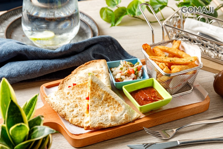 蔬菜墨西哥烤餅