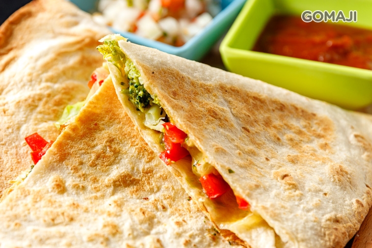 蔬菜墨西哥烤餅