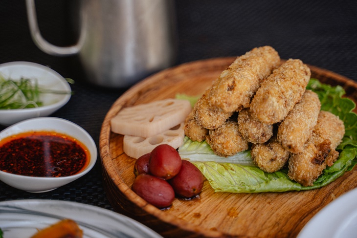 酥炸手打黑松露和牛