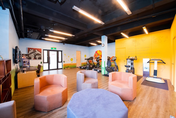 童心室、健身房