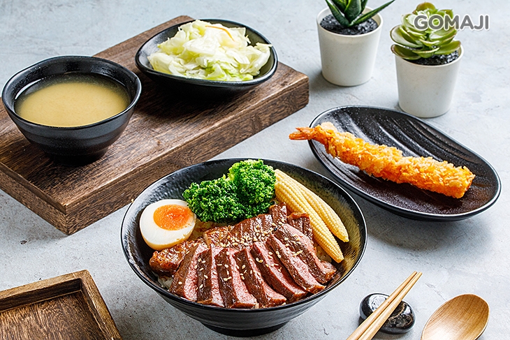 豪華人氣必點！牛排丼獨享套餐