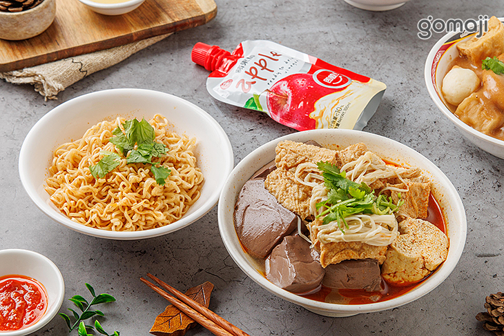 麻辣臭豆腐鴨血套餐