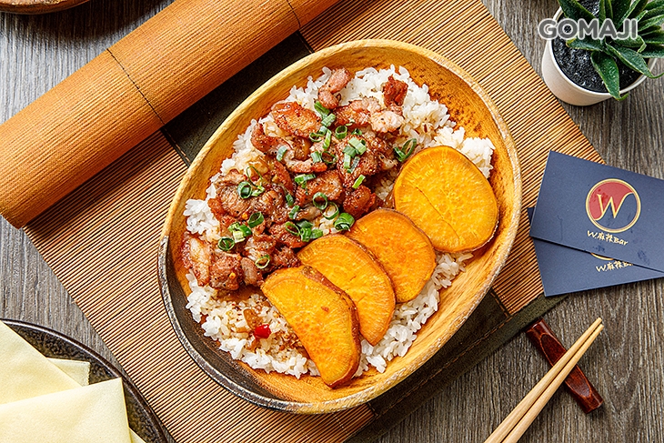 四川銷魂飯(鹹豬肉)
