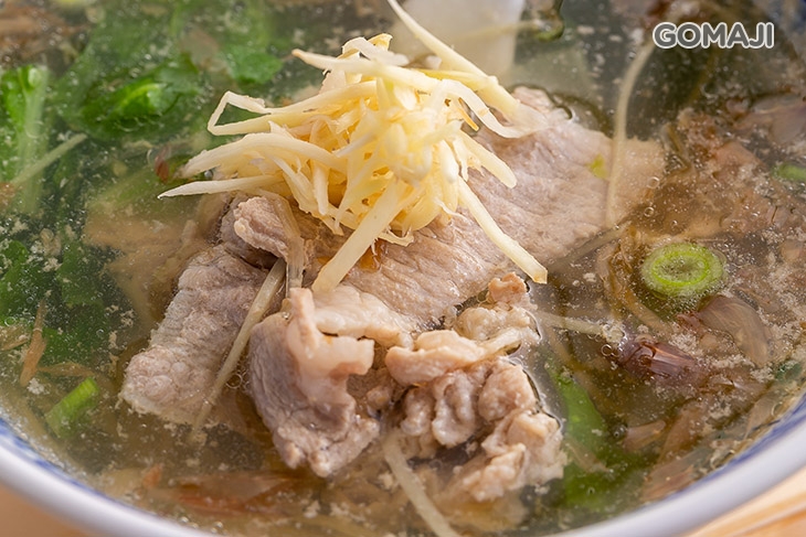 薑絲豬肉湯