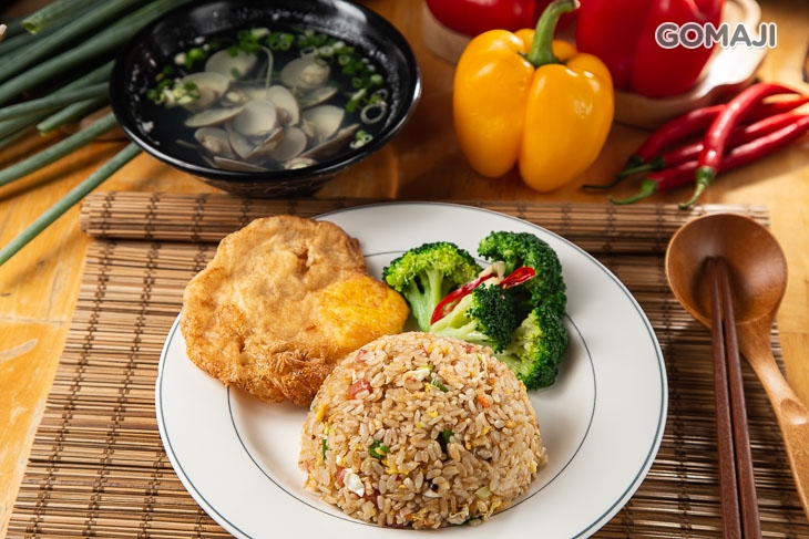 火腿炒飯