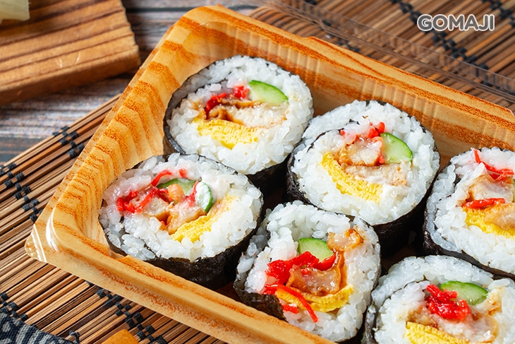 蒲燒鯛魚捲壽司 