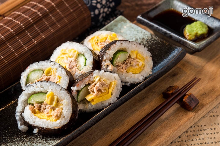 鮪魚玉米捲壽司