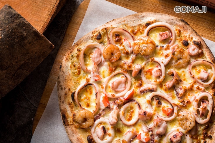  白醬海鮮大總匯