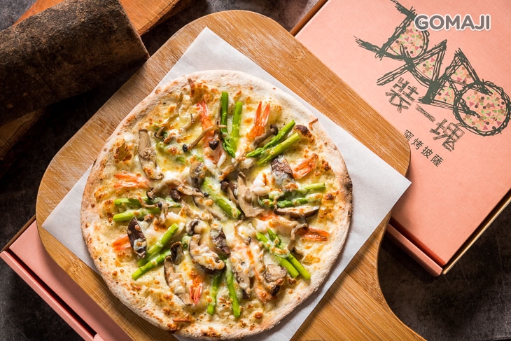 蘆筍鮮蝦炒鮮菇