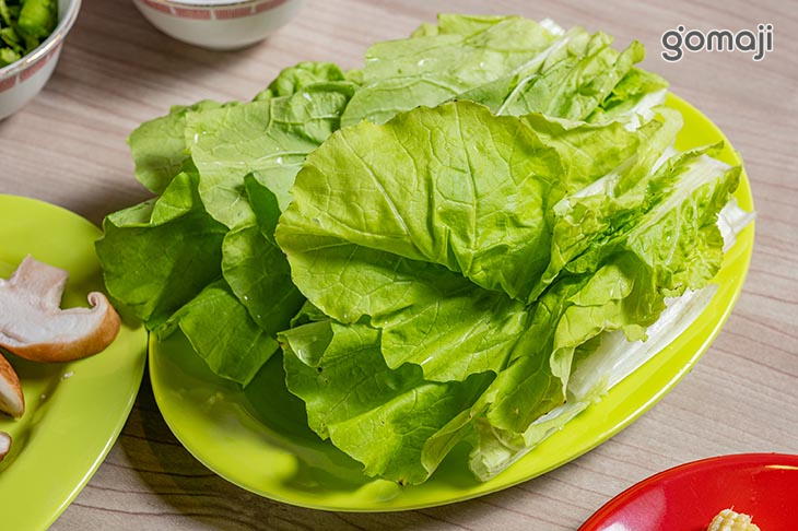 各式蔬食，招牌芋頭丸&手工牛肉丸