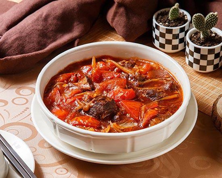 番茄煨牛腩