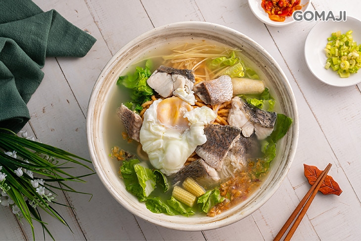 金目鱸魚鍋燒意麵