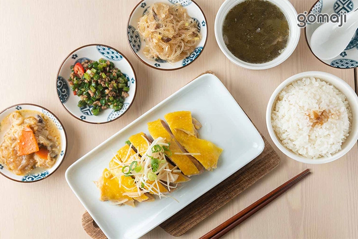 文昌雞腿飯套餐