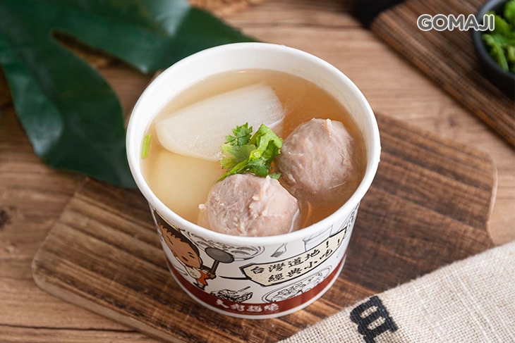 蘿蔔貢丸湯 
