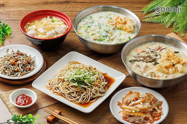 大三元涼麵、廣東粥