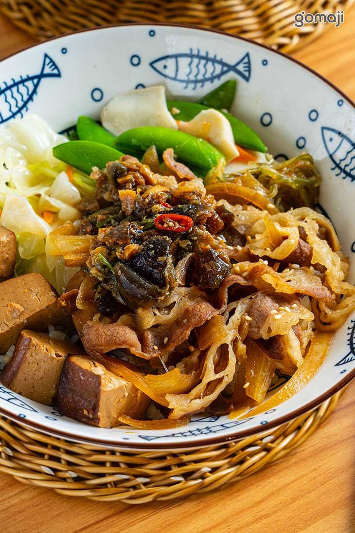 壽喜燒牛肉蓋飯