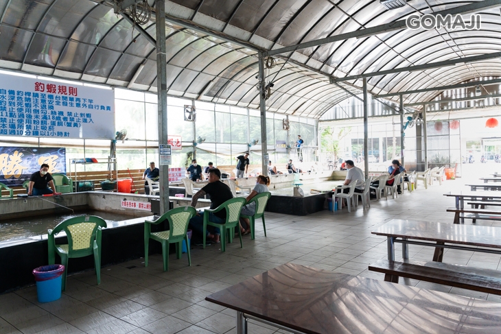 母蝦池釣蝦體驗