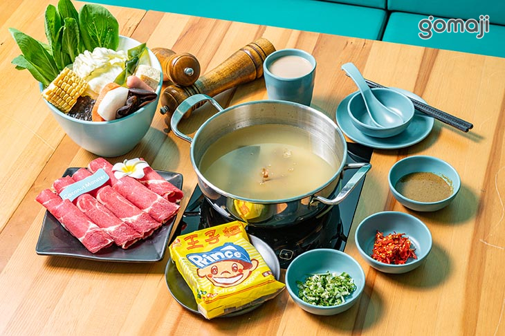 和風昆布柴魚湯底＋沙朗牛