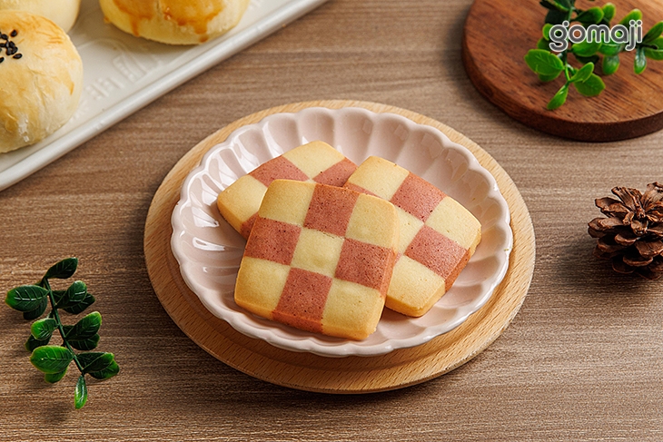 酸檸洛神棋格餅