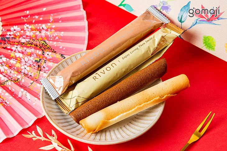 法式奶油雪茄捲(摩卡)、法式奶油雪茄捲(香草)