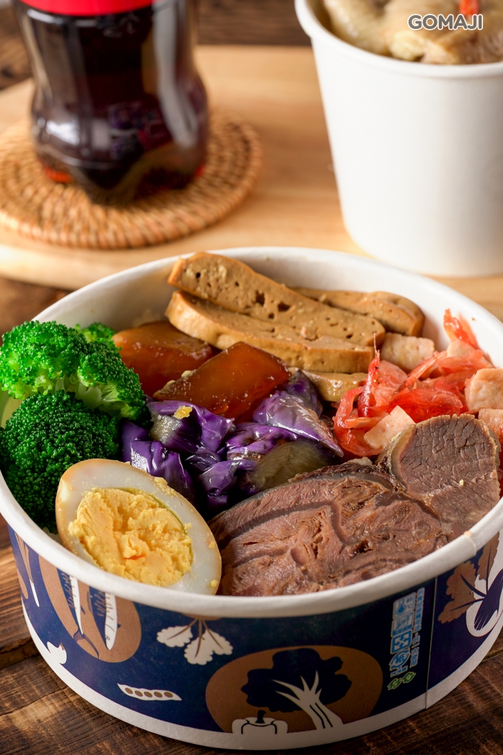 香滷牛板腱+ 煲湯1份 + 可樂