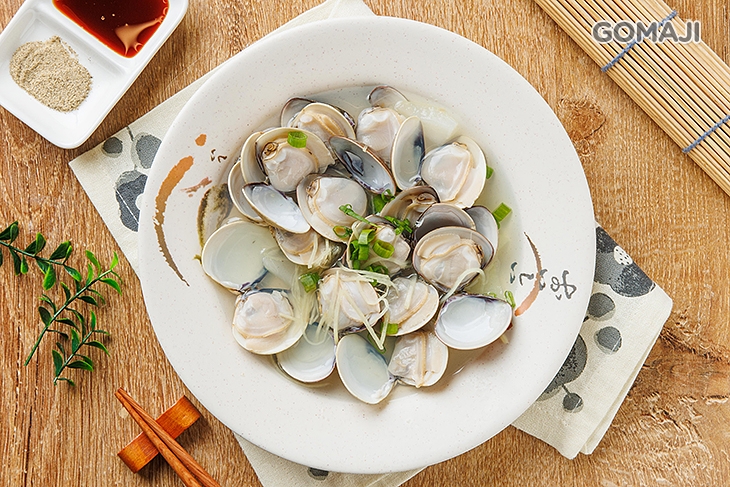 酒蒸大蛤蜊
