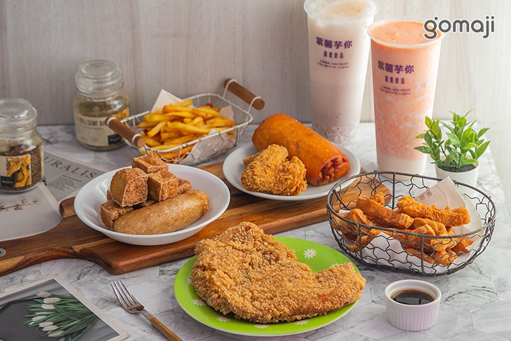 A22香雞排紫薯芋你茶飲