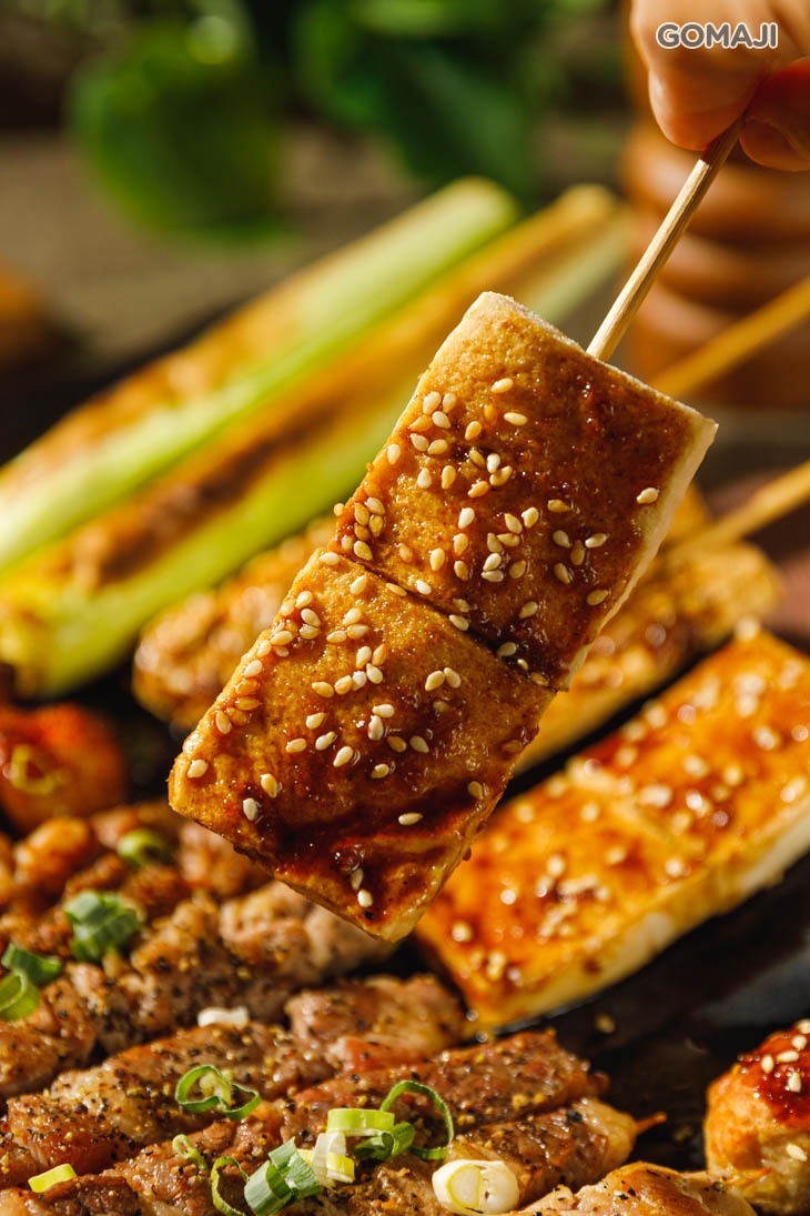 蜜汁百頁豆腐串