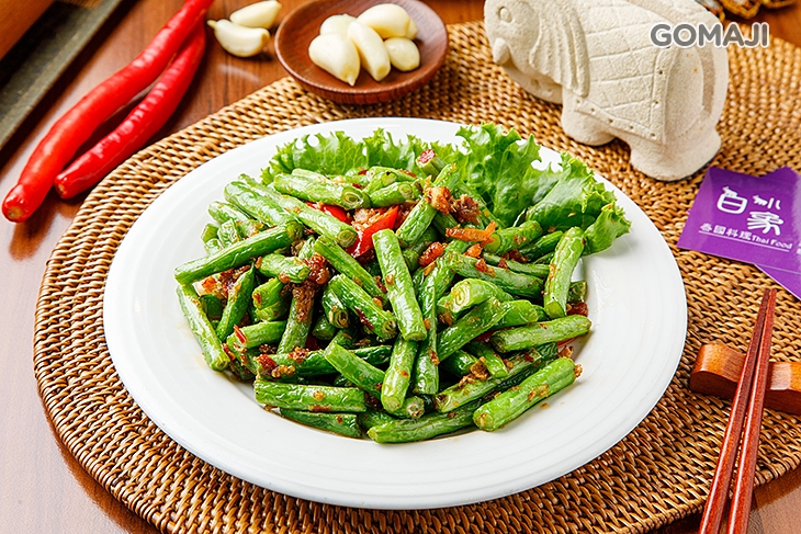 蝦醬四季豆