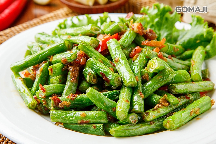 蝦醬四季豆