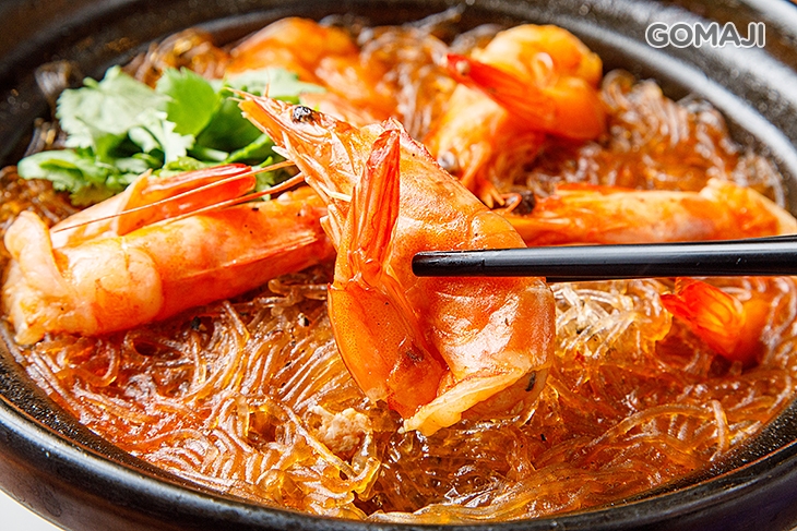 冬粉蝦煲