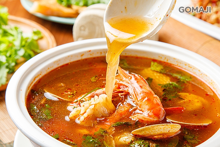酸辣海鮮湯