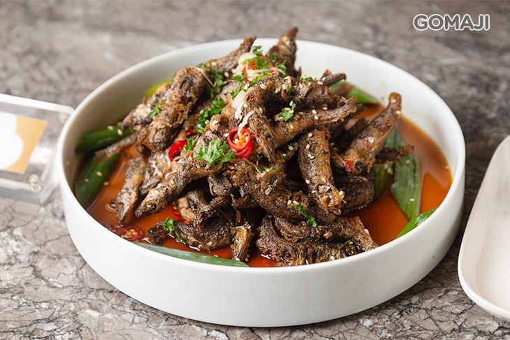 蜜汁小魚燒
