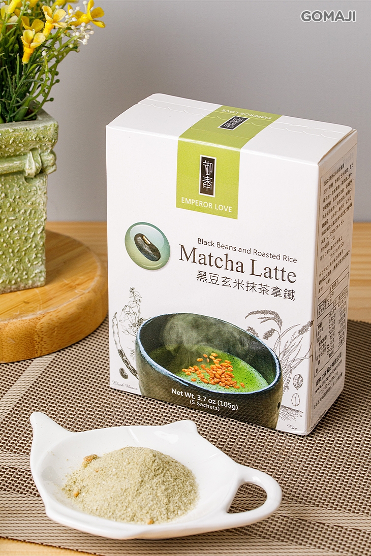 黑豆玄米抹茶拿鐵