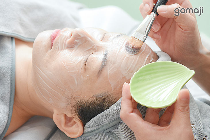 雙膜護理(冰河淨化柔膚面膜+酵素面膜+雪嫩水感冷熱敷)