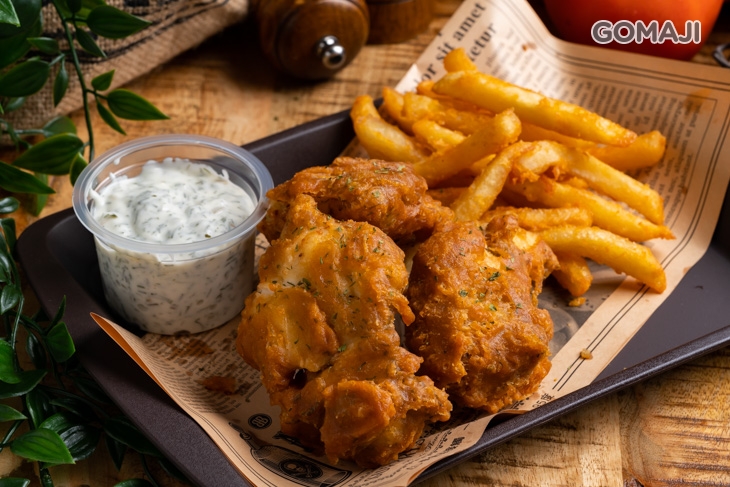 好吃到升天的炸魚薯條