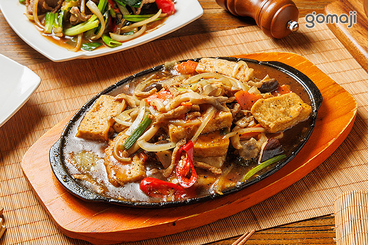 鐵板豆腐