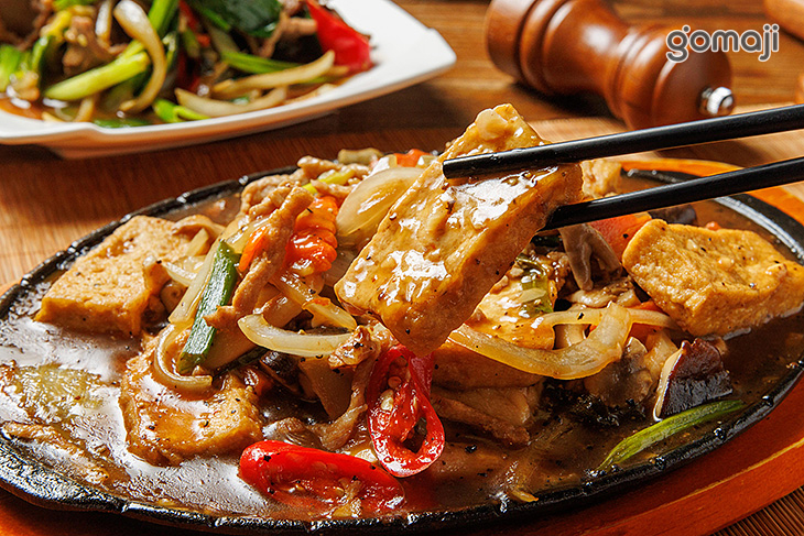 鐵板豆腐