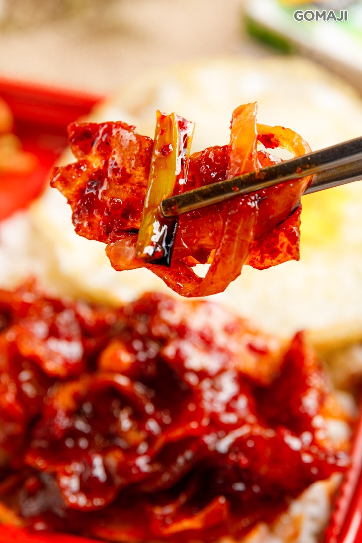 辣炒豬肉餐盒