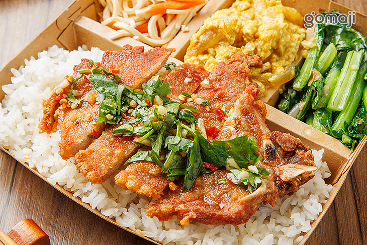 椒麻炸豬排便當