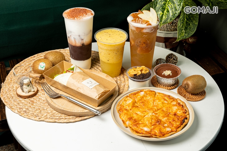 OR或是 健康捲餅/烤布雷/水果茶