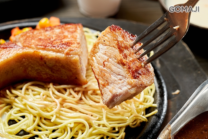 13盎司厚切豬排