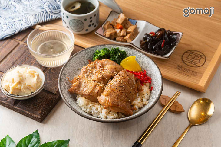 照燒雞腿排定食