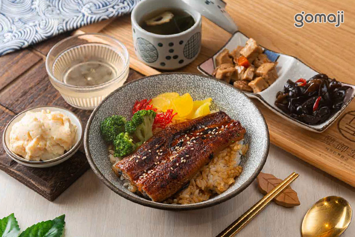 炙燒鰻魚定食(小)