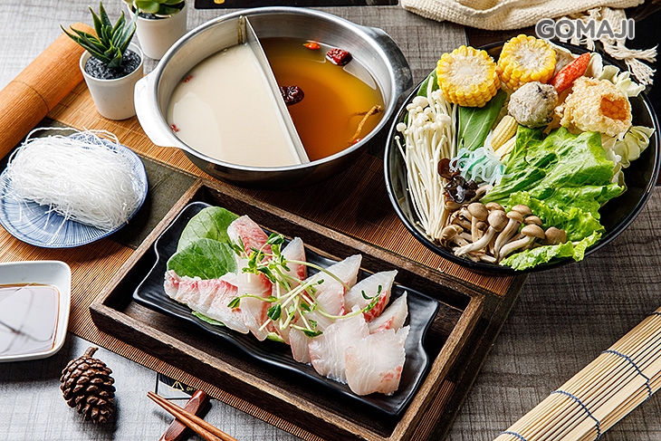 手切魚片套餐